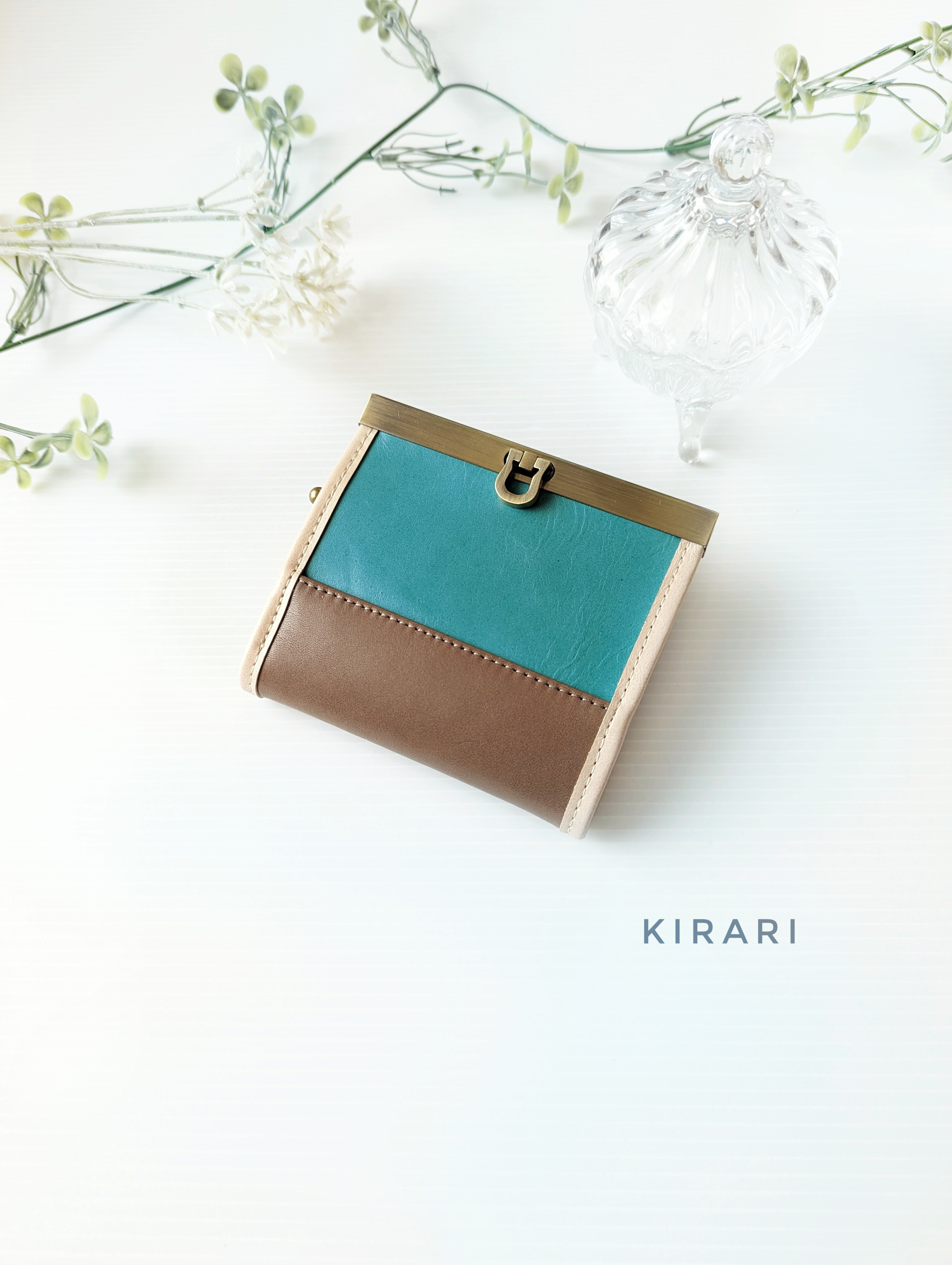 MARNI 湿っぽい ターコイズ サコッシュ