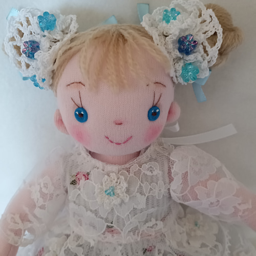 送料込】着せ替え布人形 パセリちゃん 手作り人形 布人形 ハンドメイド