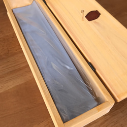 食卓に置ける箸箱(かめ）蓋付き箸入れ　ヒノキの箸箱　片手で開けられるカトラリーケース　小物入れ　メガネ入れ 7枚目の画像