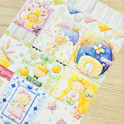くまラッシュ！ ポストカード 2枚セット ポストカード ぷちぽんむ