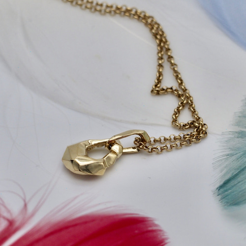 Cg-6 K18 Gold Ingot Top インゴット ペンダント トップ 18金イエロー