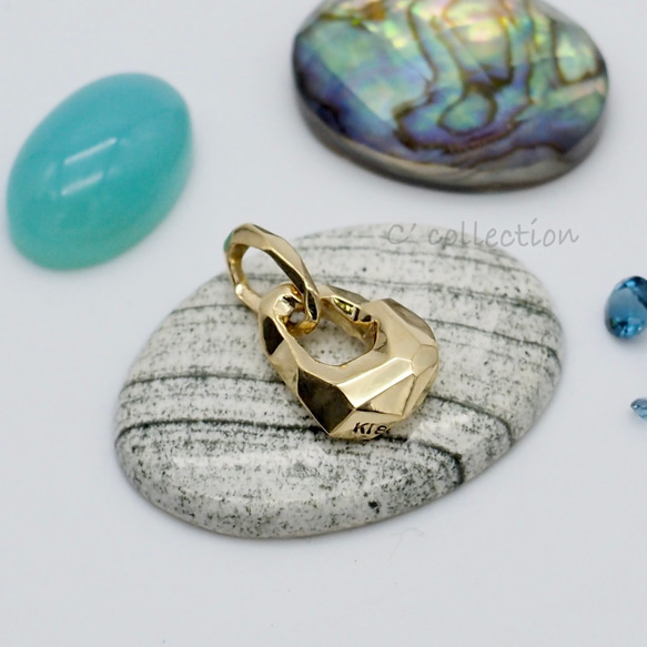 K18 トップ K18イエローゴールド ペンダントトップ （リバーシブル） | 高品質 金