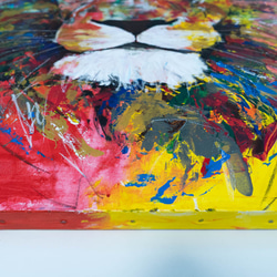 Title "LION" contemporary paint 第12張的照片