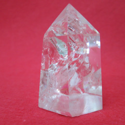 【再販】天然石　六角柱　虹入り水晶　（ブラジル産）　４１ｇ 4枚目の画像