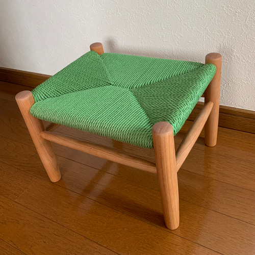 木製子供用スツール　ヴィンテージ　レトロ ミニ 丸スツール H25cm 木製 スツール ナチュラル カントリー キッズ