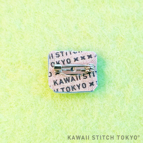 パンダ【ブローチ】バッチ バッジ ぱんだ 動物園 動物 刺繍 かわいい