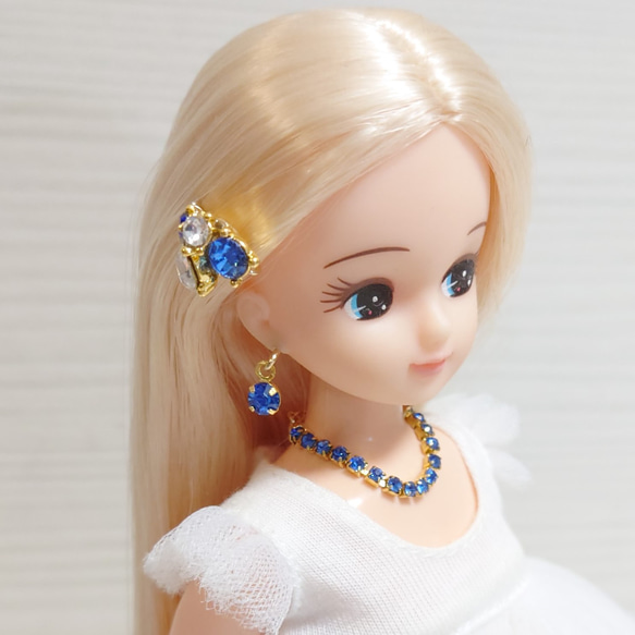 L28】リカちゃん ヘアバンド&ピアスセット