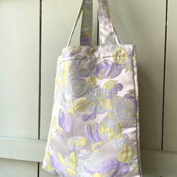 春天花布手提布袋  Spring Floral Design Bag 第3張的照片