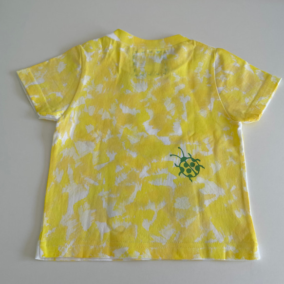 受注制作　kidsTシャツ「パンダ　染め」80cm~140対応 3枚目の画像