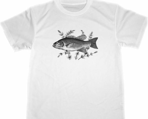 ブラックバス ドライ Tシャツ ルアー釣り グッズ フィッシング