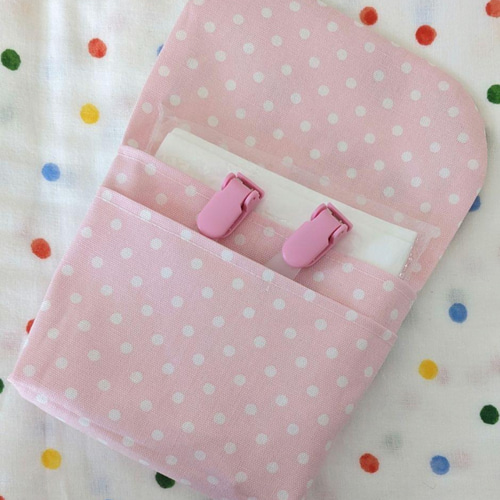 ⭐オーダー受付中⭐ 移動ポケット クリップ別 ハンドメイド 女の子 