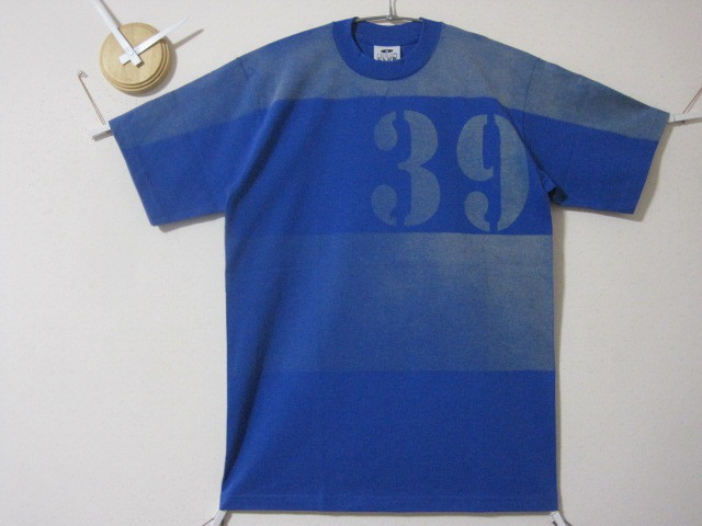 1点　ざっくりボーダー　SPナンバー【39】ブルー　　海/空/デニム/アメカジ/ジーンズ/ゆるい/カワイイ