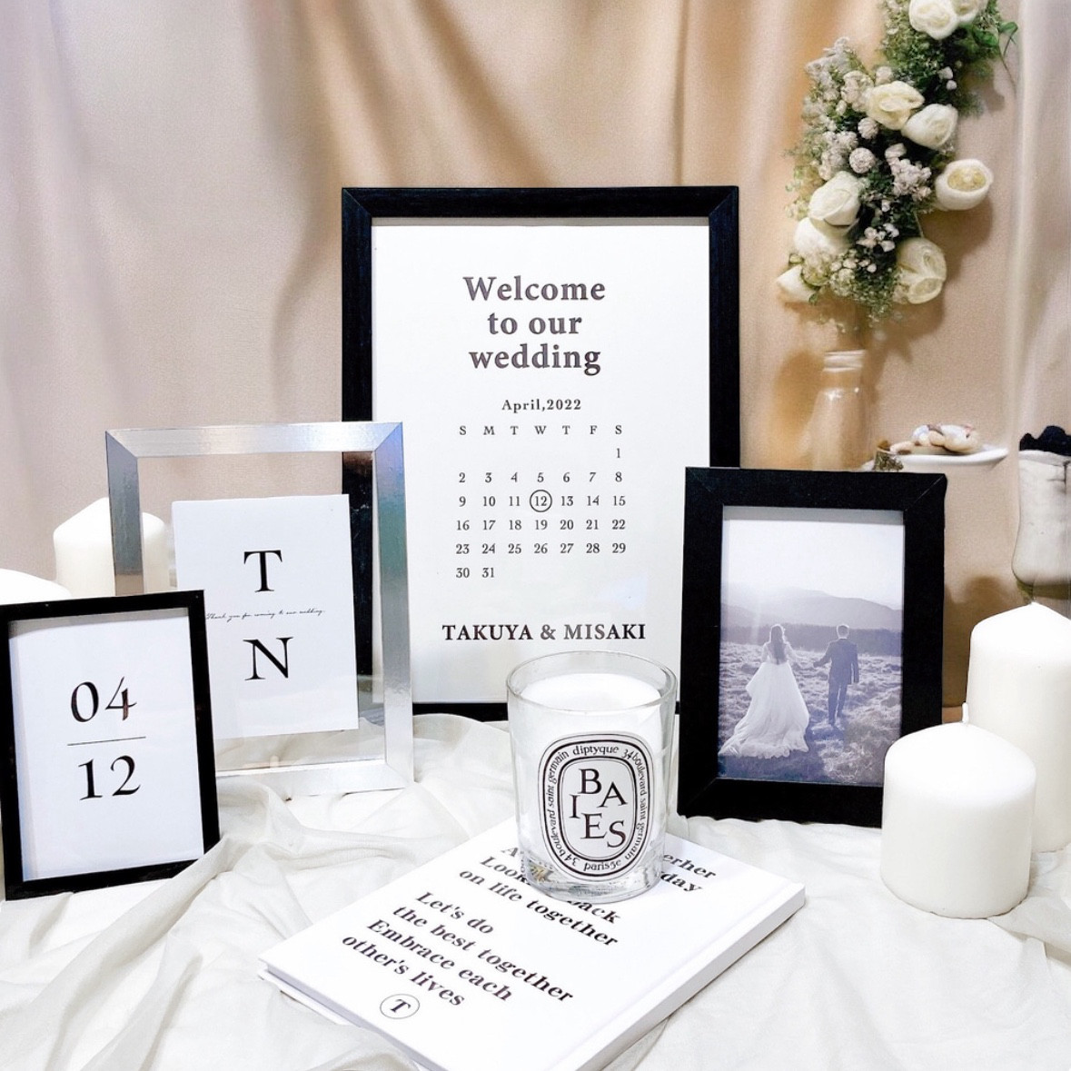 【まり】結婚式ウェルカムスペース29点セット！ 16ec4c2bc424b3c051489261ca1bc0