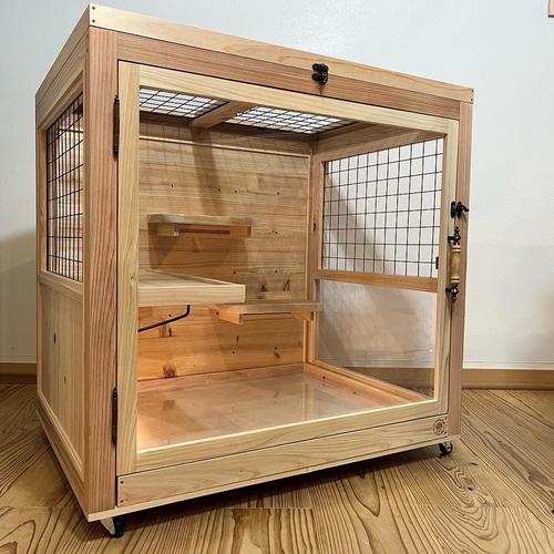 木製ケージ ウサギ小屋 ネコの家 ペット小屋 サークル 動物