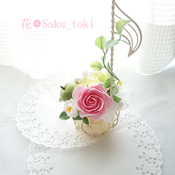 ❁可愛的音符造型粘土插花【Neiro】仙女❁ 第1張的照片