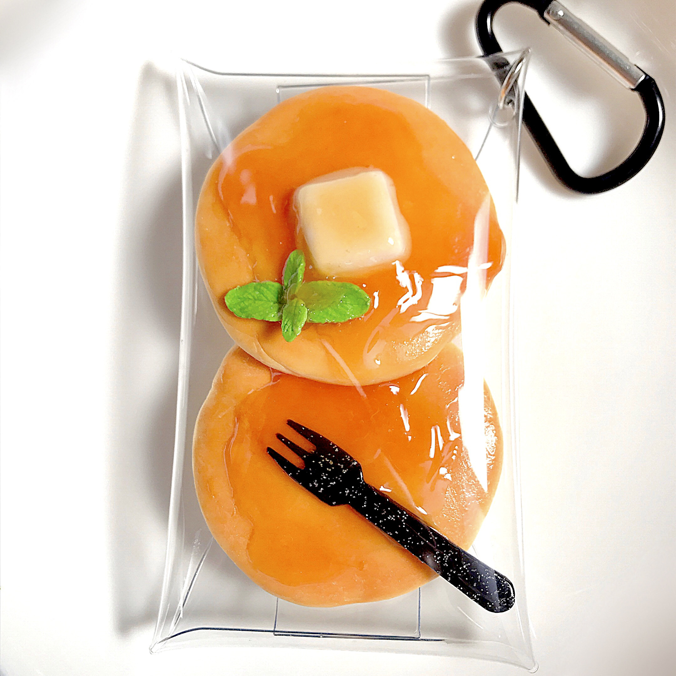 パンケーキ チョコレート ♡ バッグチャーム キーホルダー - 通販