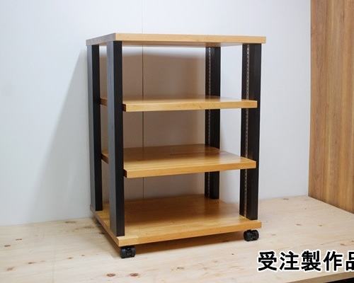 組手什 キット ランドセルラック (旧規格80mmピッチ)DIY 無垢材