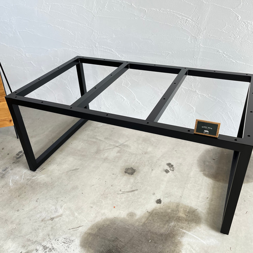 ☆ サイズ変更可能 太脚 ダイニングテーブル 45ミリ◻︎ アイアン  