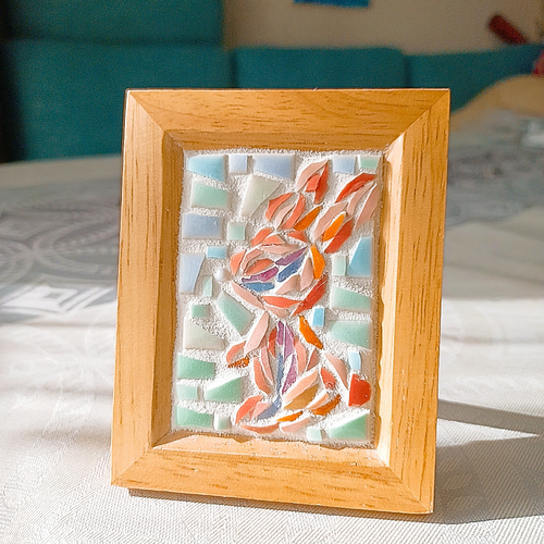 モザイクタイルのかわいいうさぎさん その他インテリア雑貨 ラグーン