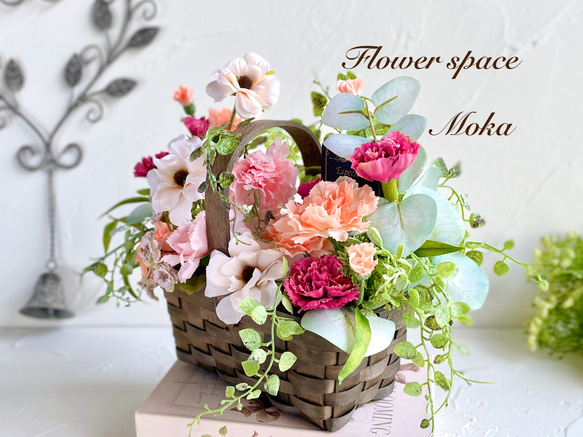 オレンジの花のティアラ 花嫁 ワックスフラワー マリアージュ
