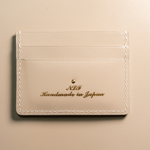 受注生産】5ポケットカードケース 5PocketCardCase Ivory 名刺入れ  