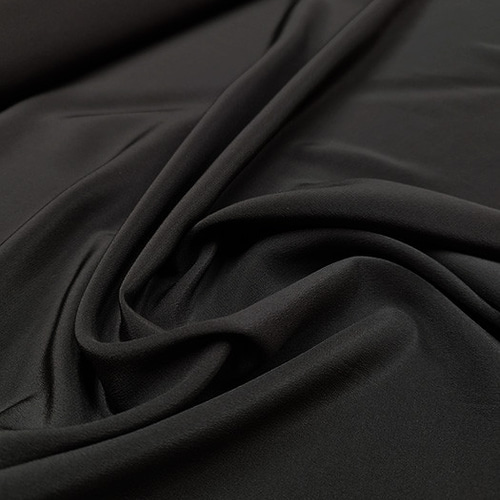 シルク生地 デジン/黒 15匁 幅112cm×4m /C304 生地 京都・絹宗 通販  