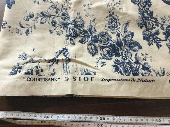 【再販】Toile de jouy フレンチスリーブワンピース【lris】 5枚目の画像