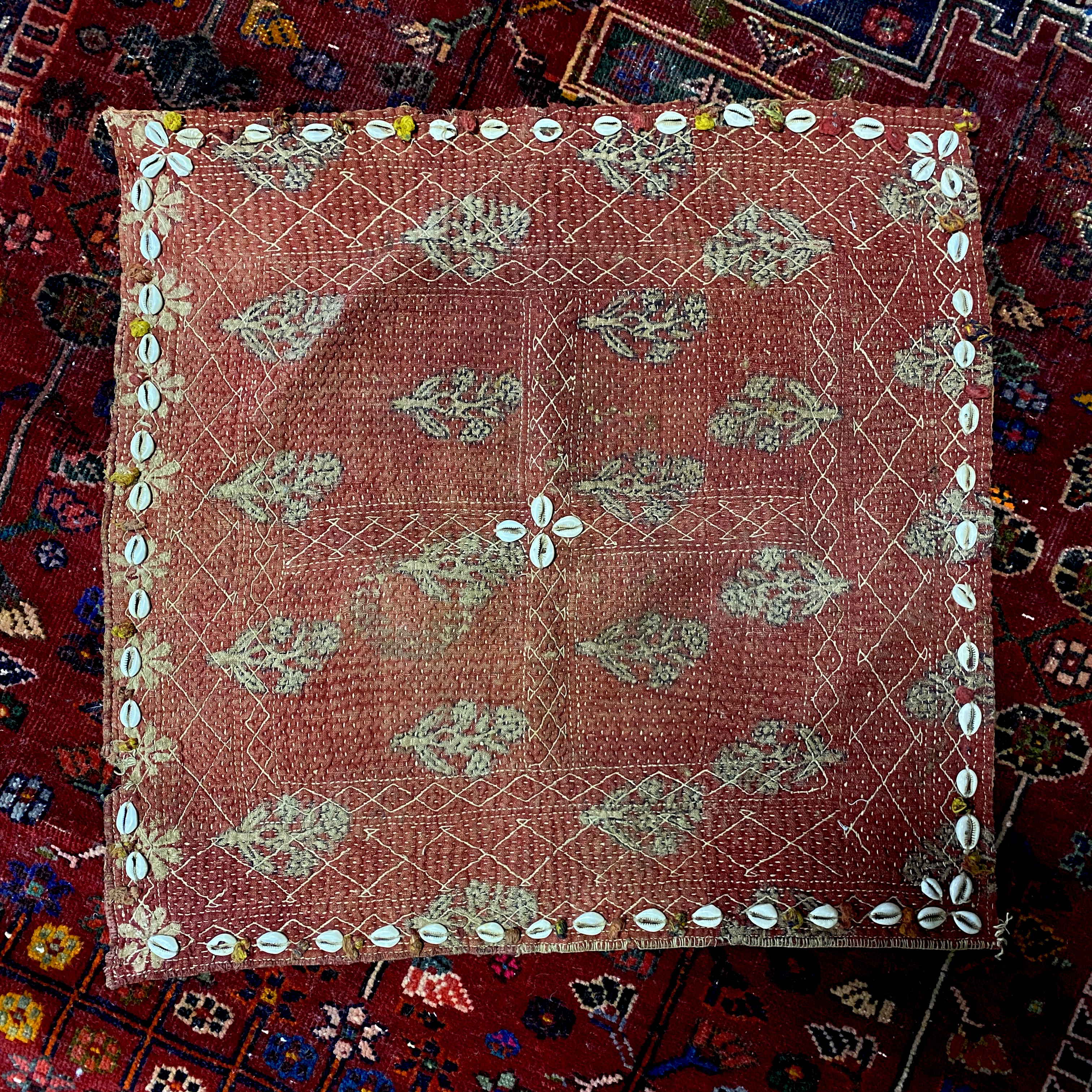 販売スペシャル 【インド グジャラート州のアンティーク刺し子