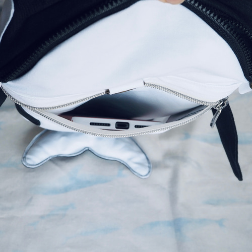 シャチさんの帆布バッグパック Lサイズ リュック・バックパック 寿