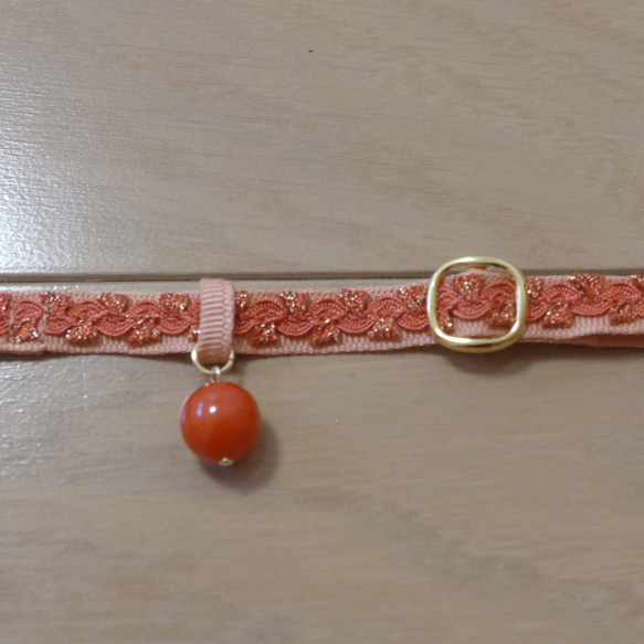 猫の首輪　トリミングブレード　ビバーチェ　サルビア 7枚目の画像