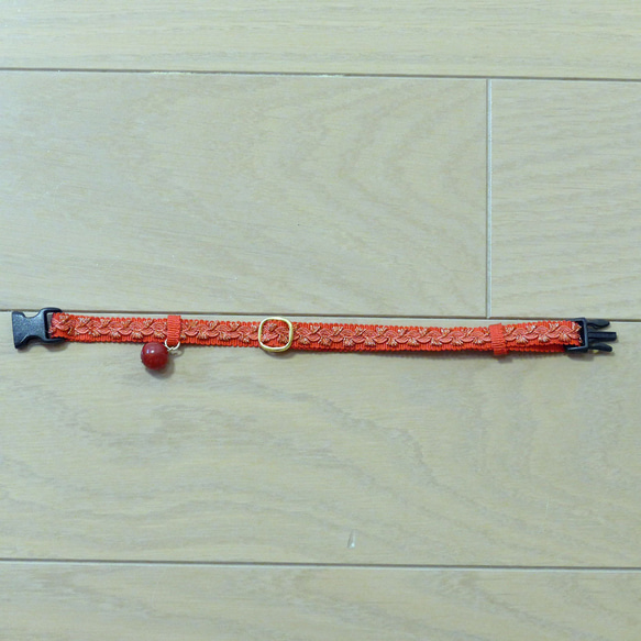 猫の首輪　トリミングブレード　ビバーチェ　サルビア 3枚目の画像