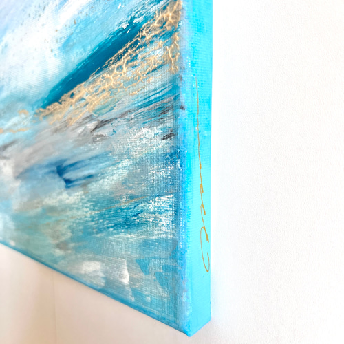 COBALT - 海 空 波 絵画 アート モダン おしゃれ インテリア 綺麗 抽象