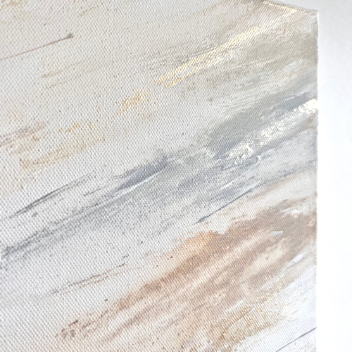 ECRU - 白 ベージュ グレー 絵画 油絵 抽象画 綺麗 絵 アート ECRU - 白 ベージュ グレー 絵画 油絵 抽象画 綺麗 絵 アート