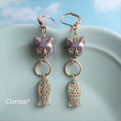 猫（ねこ） ピアス の人気通販｜Creema(クリーマ) 国内最大の 