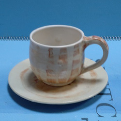 コーヒーカップソーサー「海の記憶」シエル 1枚目の画像
