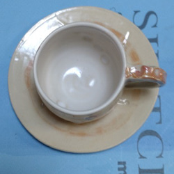 コーヒーカップソーサー「海の記憶」シエル 2枚目の画像