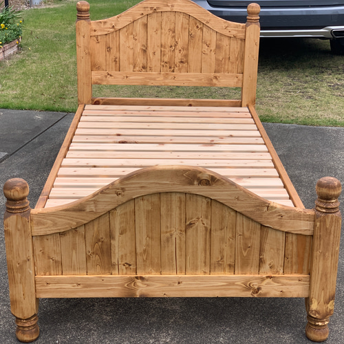 国内製ハンドメイド家具【送料無料(一部地域限定)】ウィンザーベッド