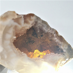 アゲートジオード（トレジャー瑪瑙） ドゥルージーアゲート　ペア１組（1対） 中　瑪瑙　水晶クラスター系　天然石置物 3枚目の画像