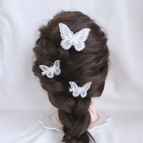 ピンク×ホワイト ヘッドドレス 白無垢 和装 髪飾り 成人式 卒業式