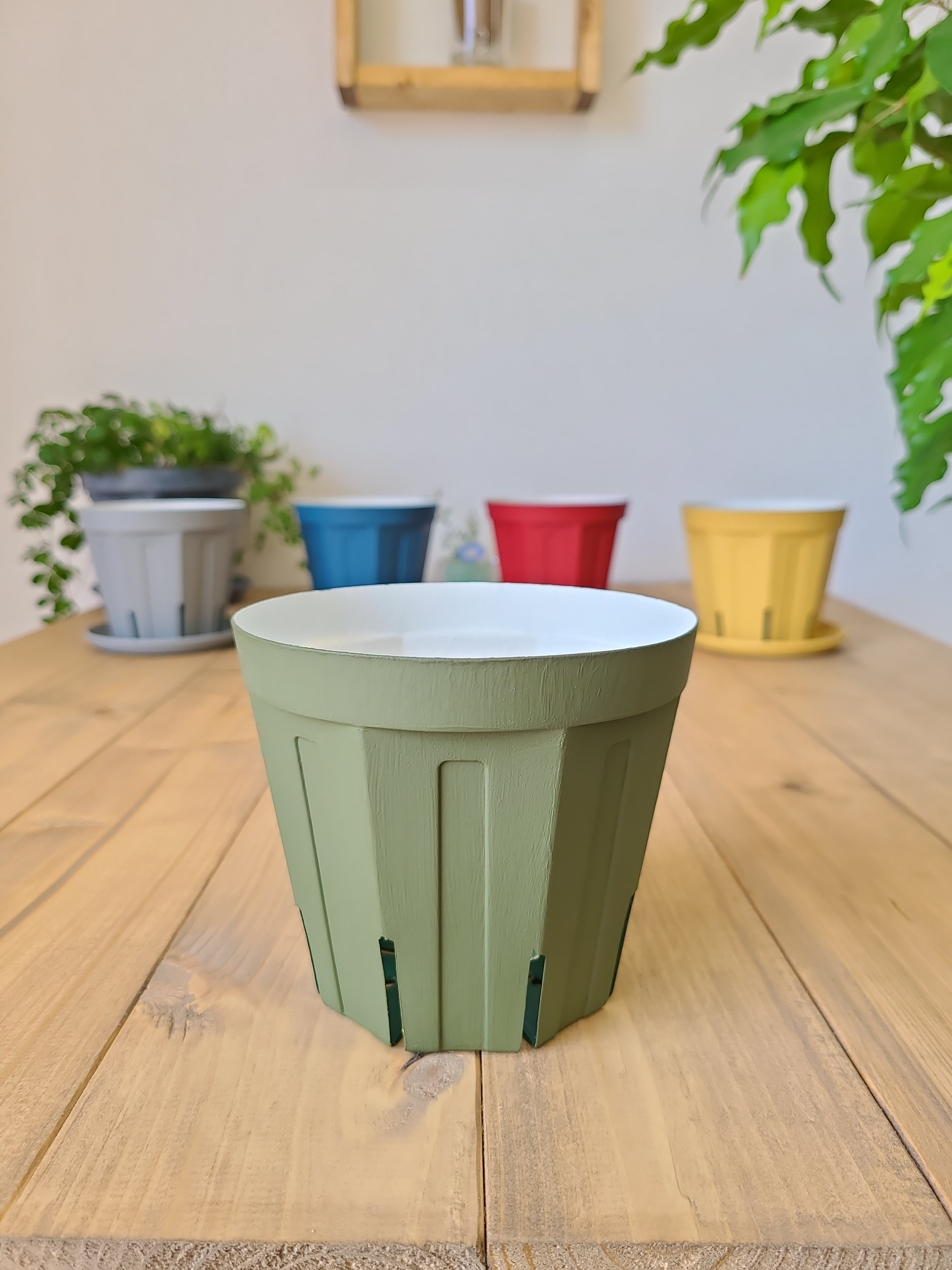 リメイク植木鉢