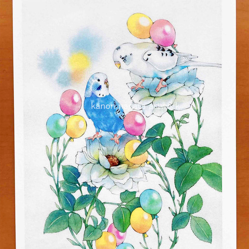 インコポストカード/会いに来たよ ポストカード 永田かのん 通販