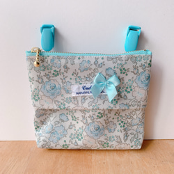 ハンドメイド　リバティ柄　移動ポケット　エデナム ハンドメイド リバティ柄 移動ポケット エデナム ハンドメイドリバティ