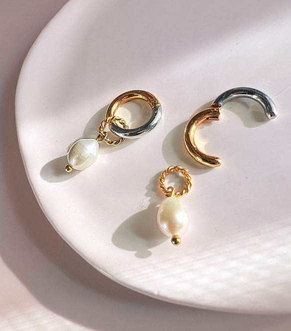 通販生活 矢島葉子の4wayピアリング 通販生活 矢島葉子の4wayピアリング