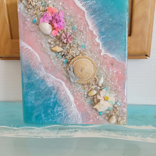 ピンクインテリア 海の風景 テクスチャーアート 海の絵 海 海アート ピンクインテリア 海の風景 テクスチャーアート 海の絵 海 海