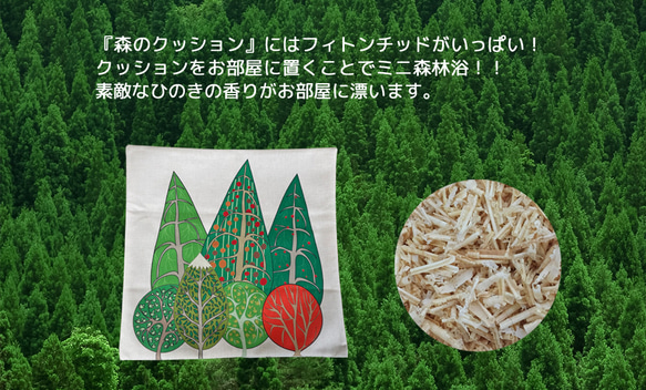 Forest Cushion 2023 Woods 06 -扁柏香- 第11張的照片