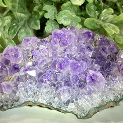 瑪瑙質母岩 レインボー アメジスト 紫水晶 クラスター 原石 ラフ