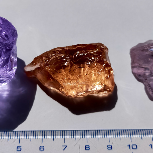 アンダラクリスタル ごろごろ オレンジ ピンク パープル カラー