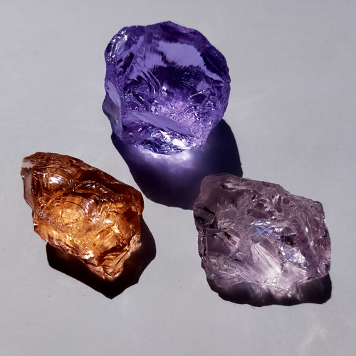 アンダラクリスタル ごろごろ オレンジ ピンク パープル カラー