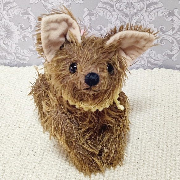 小さいチワワ／犬のぬいぐるみ　　約13cm 3枚目の画像