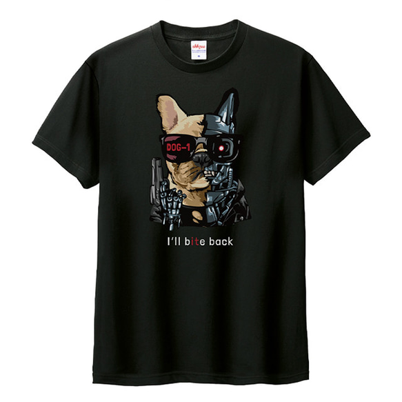 Tシャツ 犬 ティシャツ おしゃれ おもしろ 映画 パロディ Tshirt 2枚目の画像
